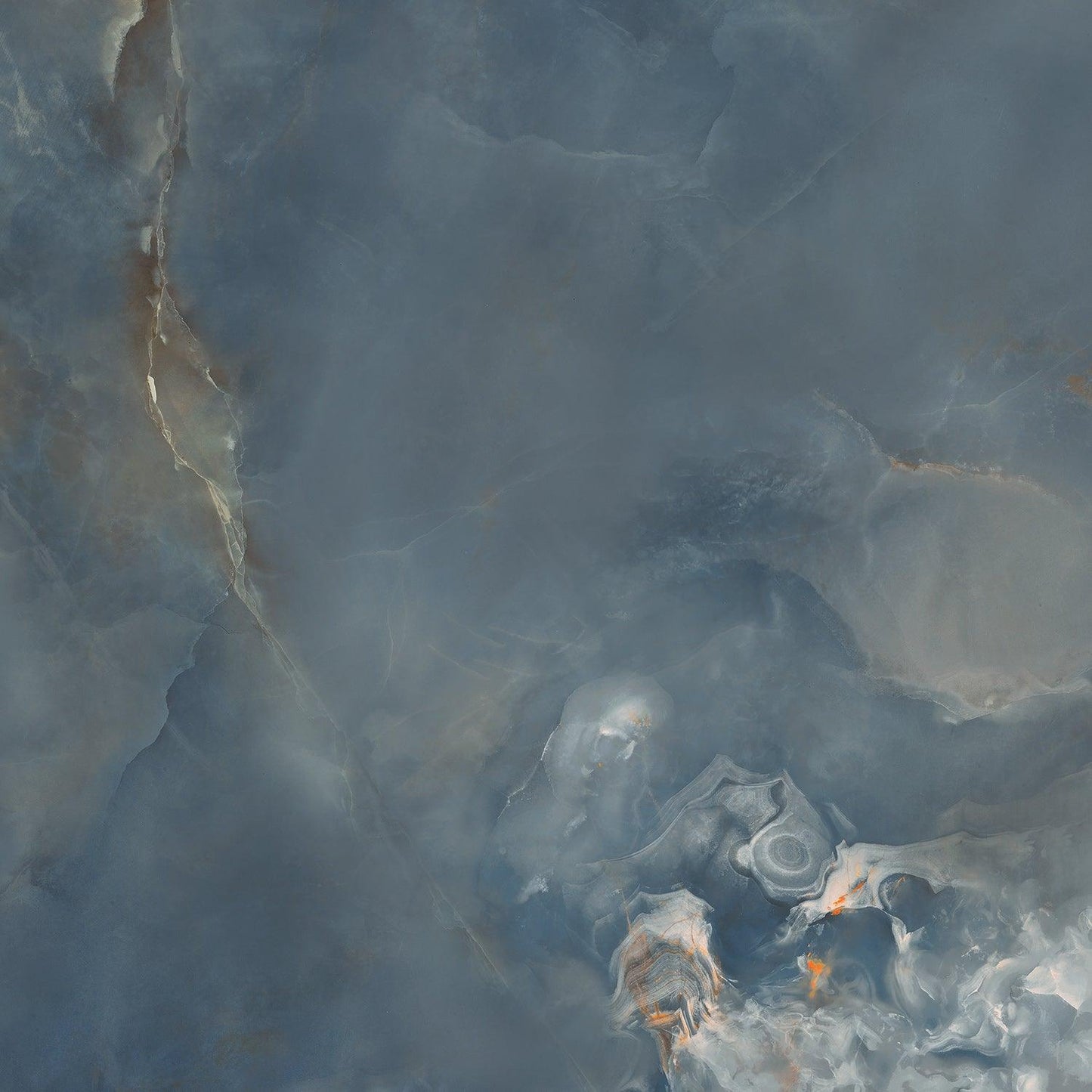 Aquamarine navy glans 60x60cm tegel - Tubadzin