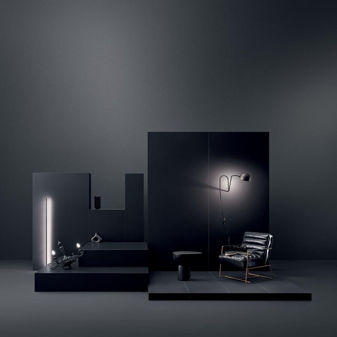 Cielo e Terra Nero mat 120x120cm tegel - Tubadzin