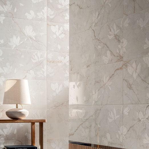 Liberte bloem 60x75cm decortegel - Tubadzin