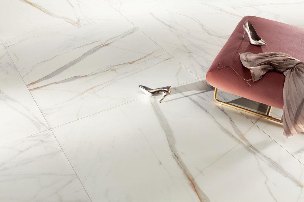 Marmo d'Oro mat 120x120cm tegel - Tubadzin