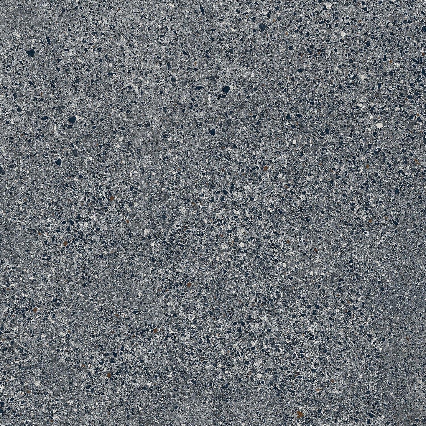 Terrazzo grafiet mat 60x60cm tegel - Tubadzin
