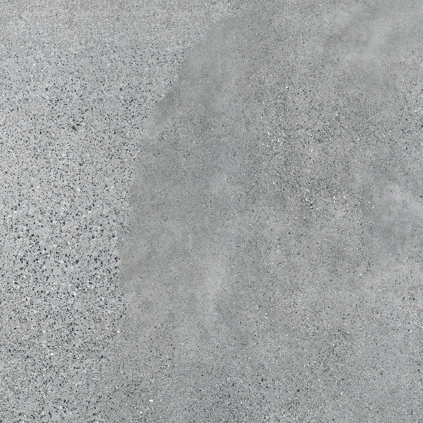 Terrazzo grijs mat 120x120cm tegel - Tubadzin