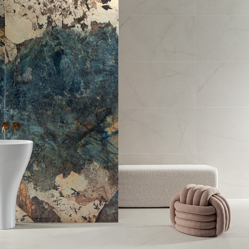 Onix Pearl glans 120x120cm tegel