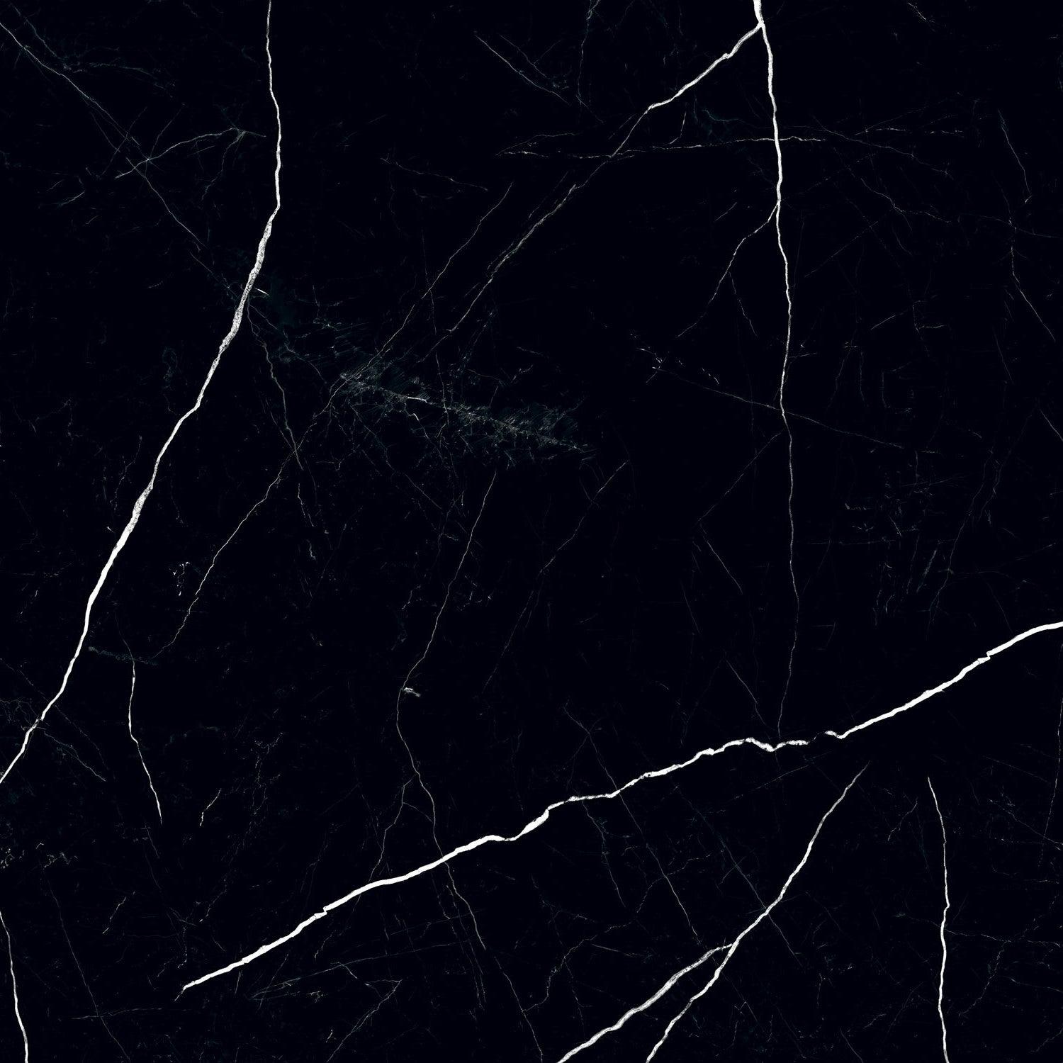 Black Pulpis glans 120x120cm tegel - Tubadzin