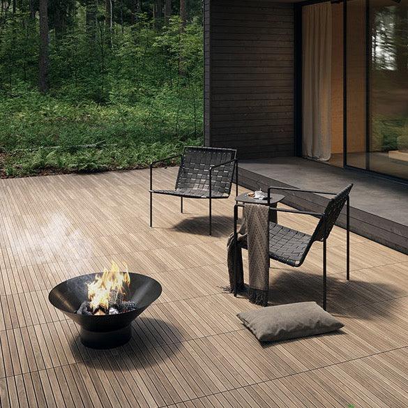 KoraTER Deck houtlook 60x60cm terrastegel - Tubadzin