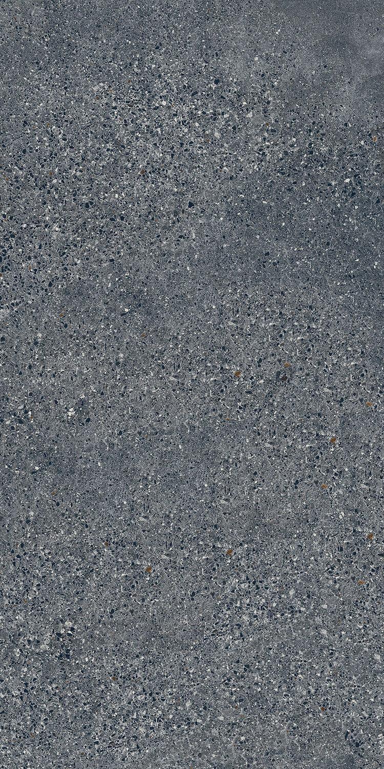 Terrazzo grafiet mat 120x60cm tegel - Tubadzin