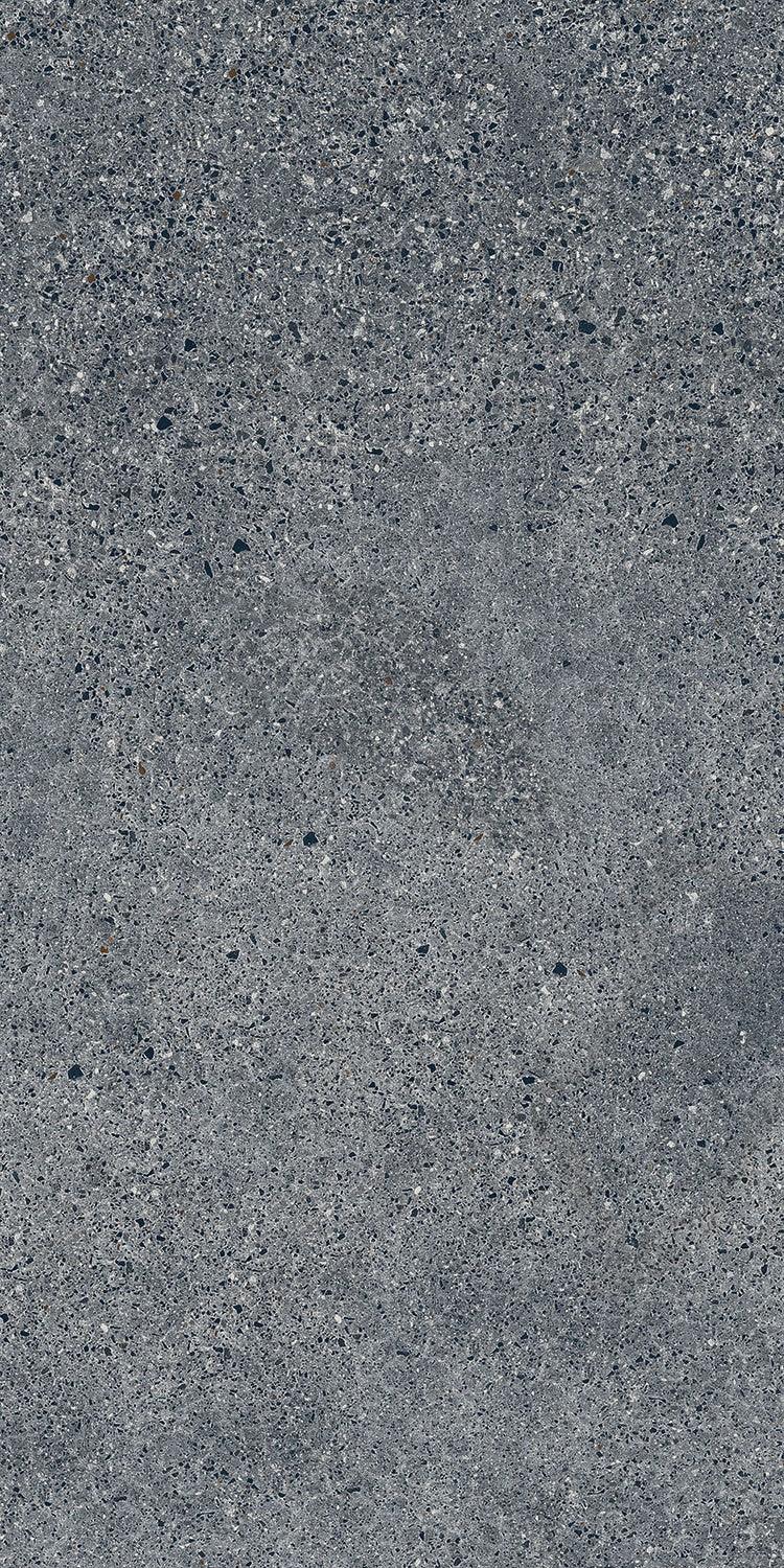 Terrazzo grafiet mat 120x60cm tegel - Tubadzin