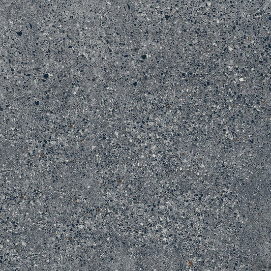 Terrazzo grafiet mat 60x60cm tegel - Tubadzin