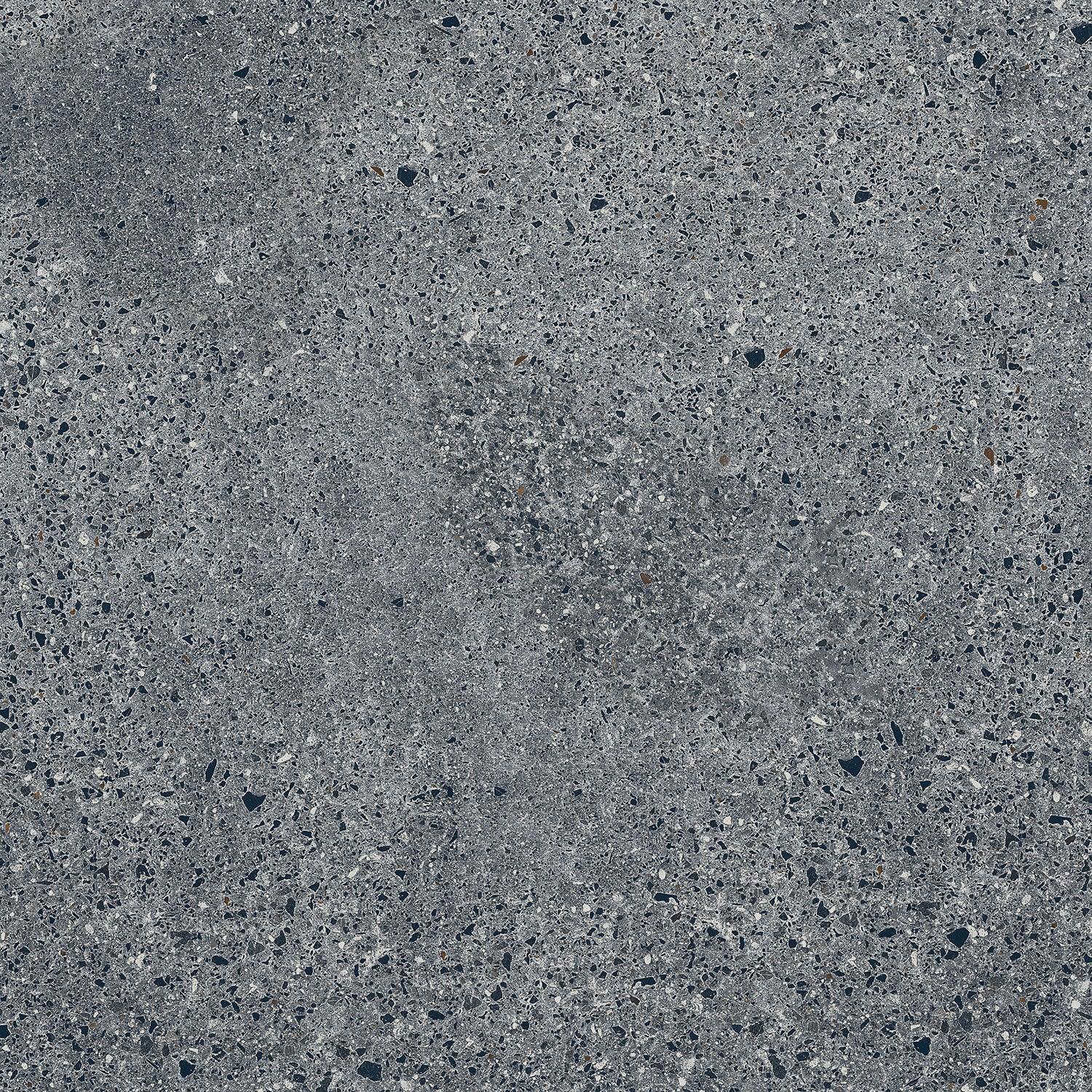 Terrazzo grafiet mat 60x60cm tegel - Tubadzin
