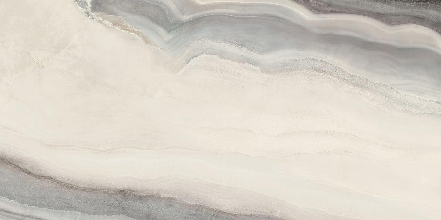 White Opal glans 240x120cm tegel - Tubadzin
